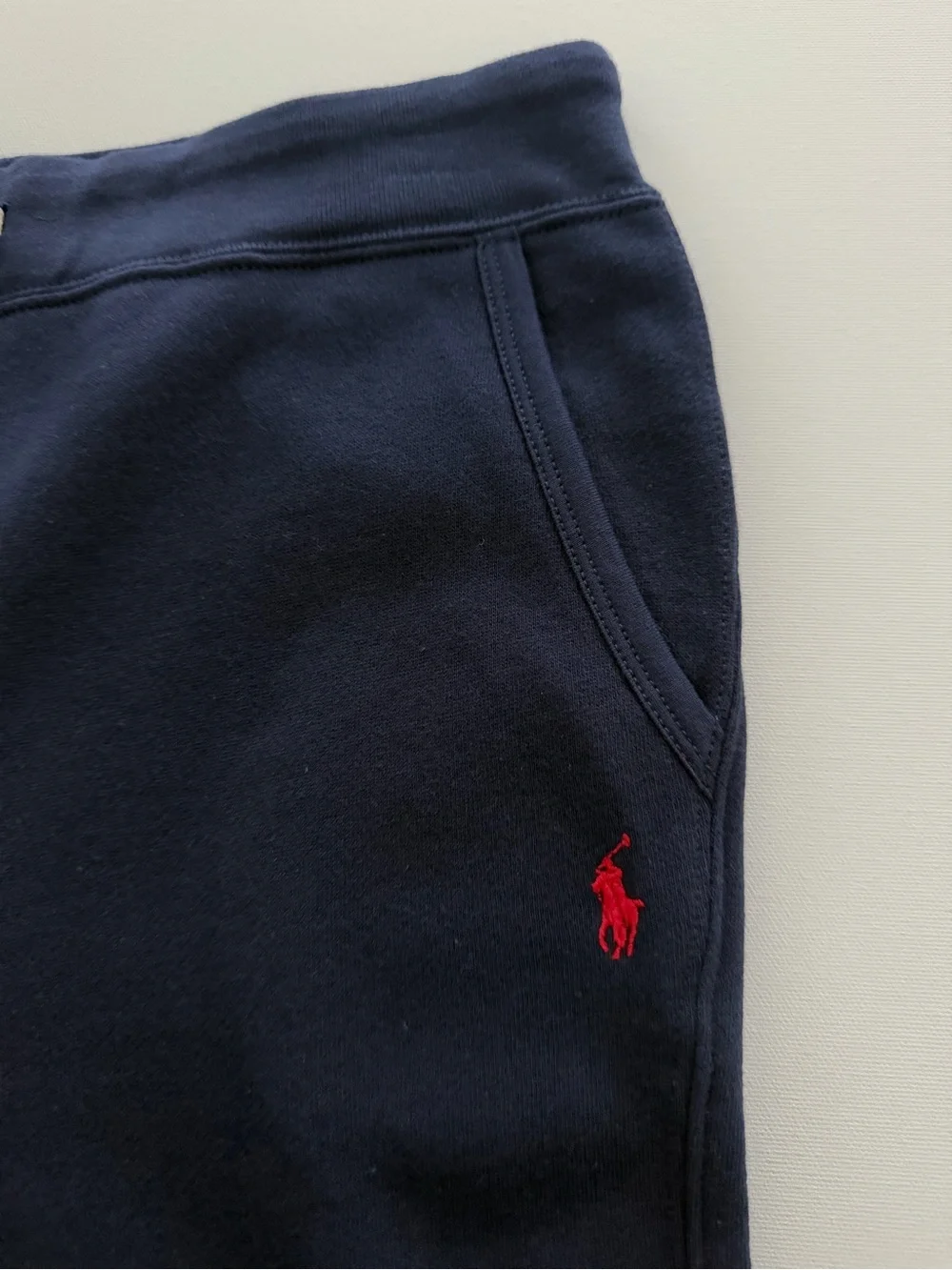 Boys polo Ralph Lauren Kids Navy Logo Sweatpants